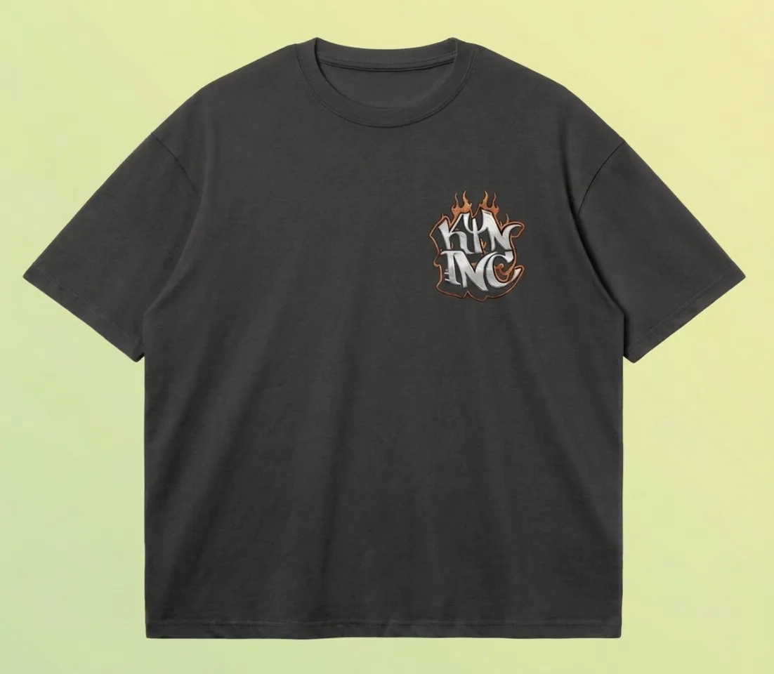 'BREAK FREE' // 240GSM Boxy Tee back